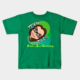AndrewZoo Gaming TeamZozo Logo Kids T-Shirt